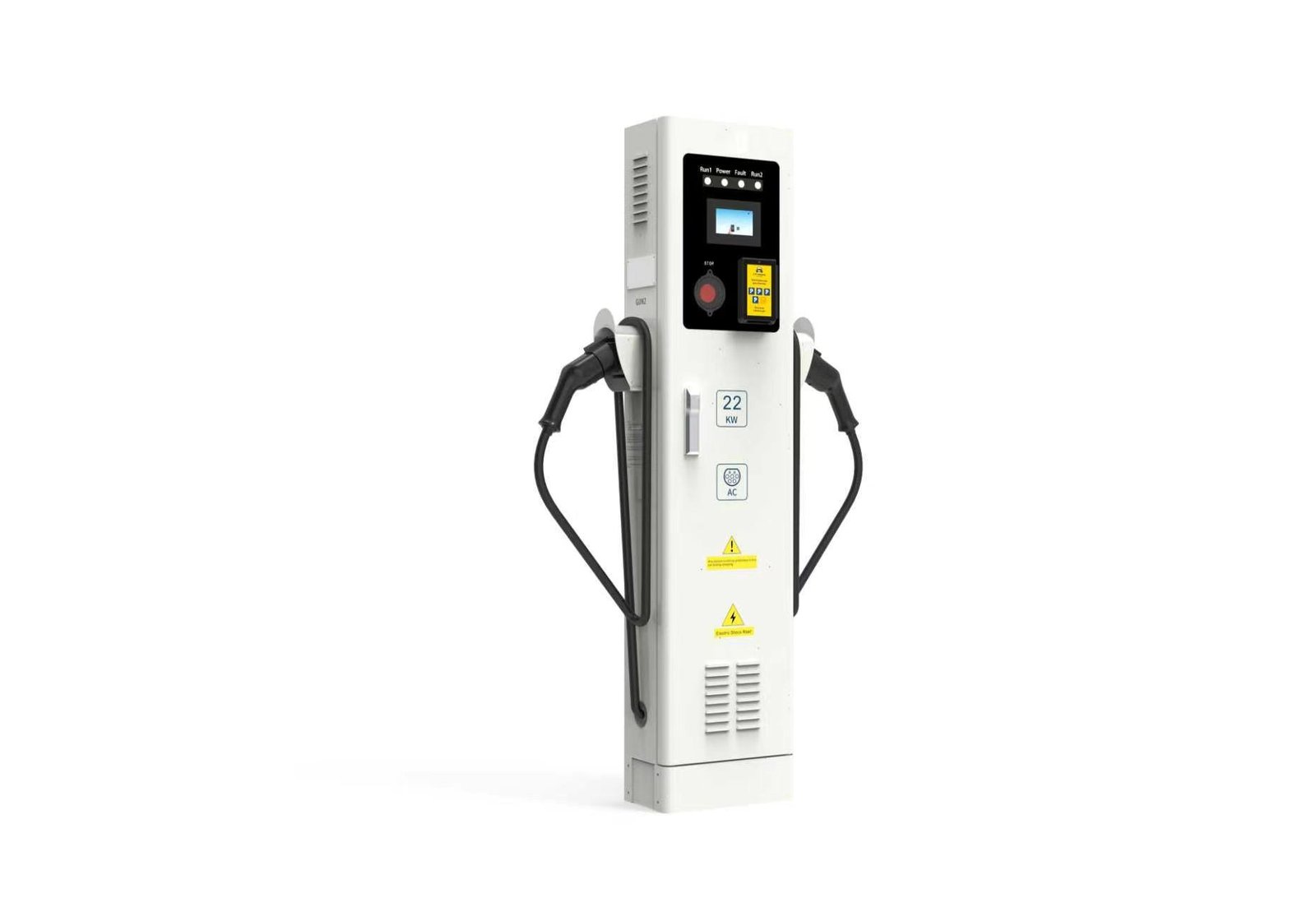 BessQ AC-laadstation, 22 kW met twee aansluitingen